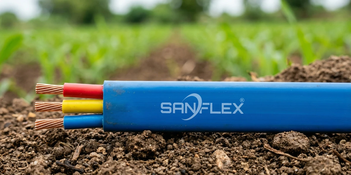SanatanCable Submersible Flat Wires: Engineered for Maximum Durability & Safe Power Transmission