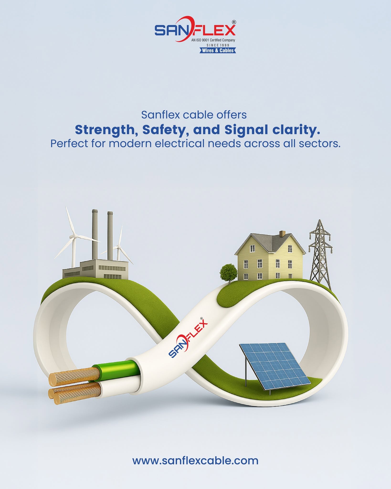 Sanflex Wires & Cables Supplier South Africa | Quality Electrical Cable Solutions by Sanatan Cable